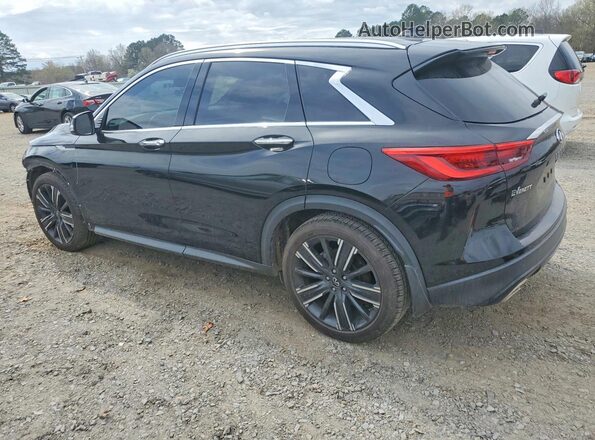 3PCAJ5BA1MF121289 2021 INFINITI QX50 Black Հետևի ձախ