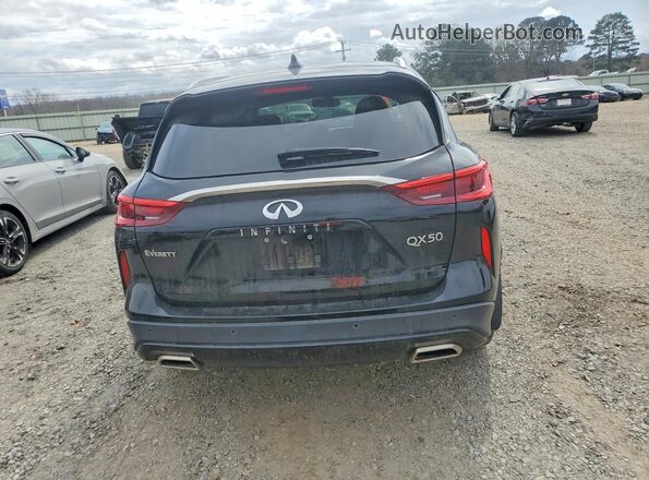 3PCAJ5BA1MF121289 2021 INFINITI QX50 Black Հետևի տեսք