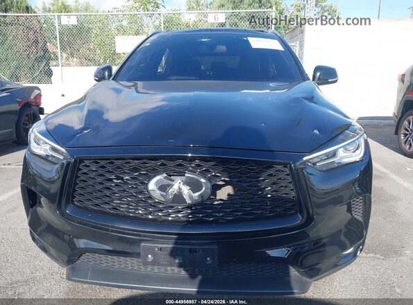 3PCAJ5BA2NF118970 2022 INFINITI QX50 Black Սարքավորումների վահանակի տեսք
