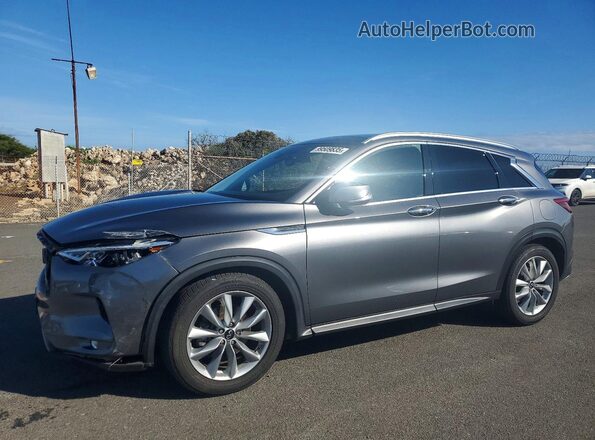 3PCAJ5BA5MF124003 2021 INFINITI QX50 Угольный Передняя левая четверть