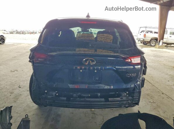 3PCAJ5BA7RF110157 2024 INFINITI QX50 Blue Widok z tyłu