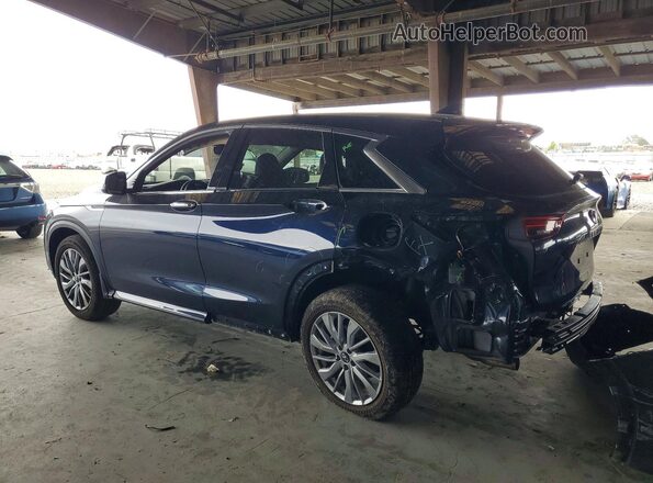 3PCAJ5BA7RF110157 2024 INFINITI QX50 Blue Tył lewy