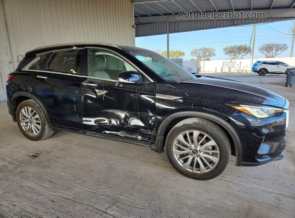 3PCAJ5BA8RF103010 2024 INFINITI QX50 Black Przód prawy
