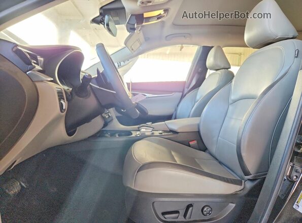 3PCAJ5BA8RF103010 2024 INFINITI QX50 Black Widok wnętrza z przodu