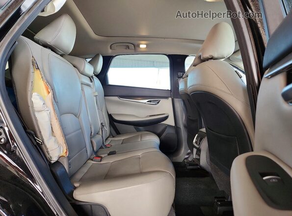 3PCAJ5BA8RF103010 2024 INFINITI QX50 Black Widok wnętrza z tyłu