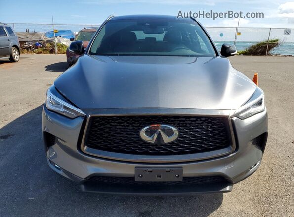 3PCAJ5BAXMF123901 2021 INFINITI QX50 Gray Вид спереду