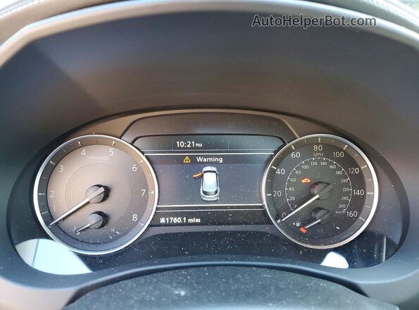 3PCAJ5BBXSF101712 2025 INFINITI QX50 Белый Вид щитка приборов