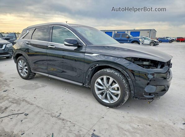 3PCAJ5CA4NF116779 2022 INFINITI QX50 Черный Передняя правая четверть