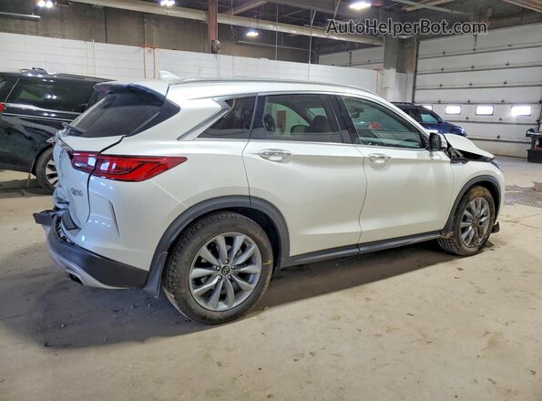 3PCAJ5CB3NF119701 2022 INFINITI QX50 White Tył prawy
