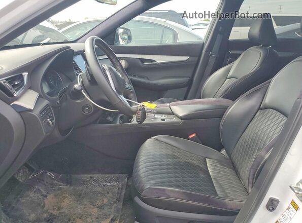 3PCAJ5DB0PF106437 2023 INFINITI QX50 White Вид салону спереду