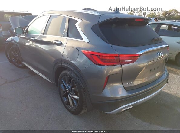 3PCAJ5DBXMF107140 2021 INFINITI QX50 Серый Задняя левая четверть