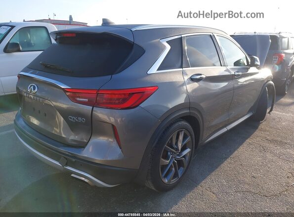 3PCAJ5DBXMF107140 2021 INFINITI QX50 Серый Задняя правая четверть
