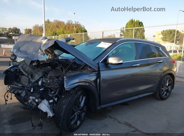 3PCAJ5DBXMF107140 2021 INFINITI QX50 Серый Панорамный вид салона 360°