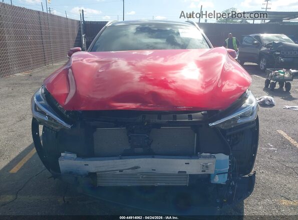 3PCAJ5DBXPF123360 2023 INFINITI QX50 Красный Вид щитка приборов