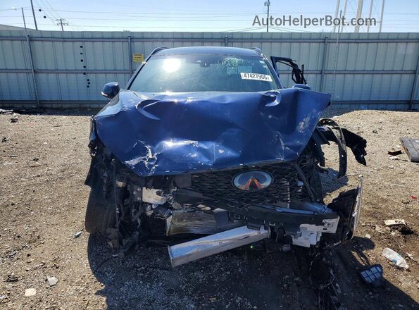 3PCAJ5FB0RF110469 2024 INFINITI QX50 Blue Widok z przodu