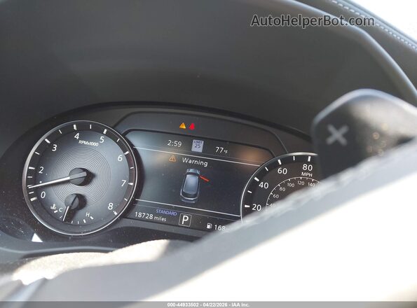 3PCAJ5FB2RF108206 2024 INFINITI QX50 Dark Blue Вид задніх сидінь