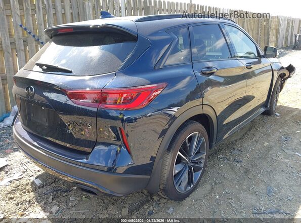 3PCAJ5FB2RF108206 2024 INFINITI QX50 Dark Blue Задня права чверть