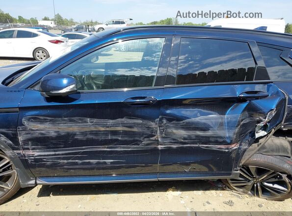3PCAJ5FB2RF108206 2024 INFINITI QX50 Dark Blue Панорамний вид салону 360°