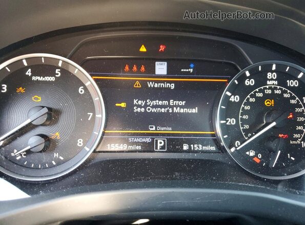 3PCAJ5FB6SF107050 2025 INFINITI QX50 Black Instrument cluster view