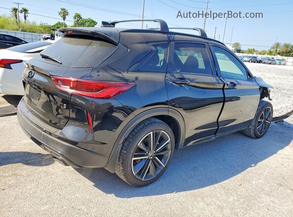 3PCAJ5FB6SF107050 2025 INFINITI QX50 Black Rear right
