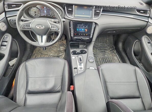 3PCAJ5FBXPF122612 2023 INFINITI QX50 Blue Widok deski rozdzielczej