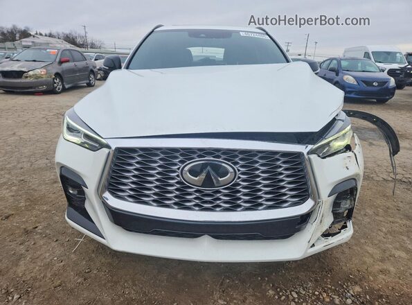 3PCAJ5JR4SF100800 2025 INFINITI QX55 White წინა ხედი