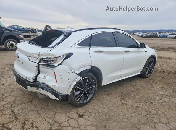 3PCAJ5JR4SF100800 2025 INFINITI QX55 White უკანა მარჯვენა