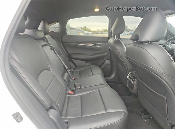 3PCAJ5JR4SF100800 2025 INFINITI QX55 White უკანა სავარძლების ხედი