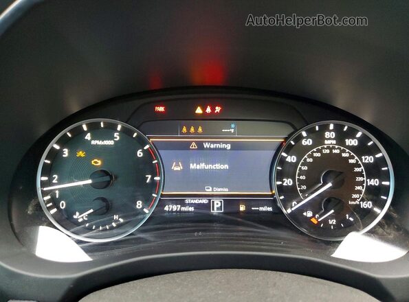 3PCAJ5JR4SF102675 2025 INFINITI QX55 Синий Вид щитка приборов