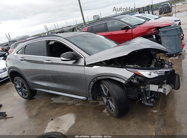 3PCAJ5JR8RF108862 2024 INFINITI QX55 Gray Widok zestawu wskaźników