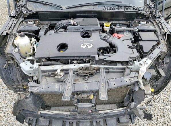 3PCAJ5JRXRF110418 2024 INFINITI QX55 Black Engine compartment view