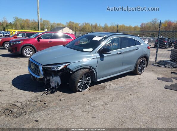 3PCAJ5K39NF104730 2022 INFINITI QX55 Gray Передня ліва чверть