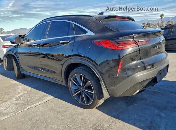 3PCAJ5KR3RF109934 2024 INFINITI QX55 Черный Задняя левая четверть