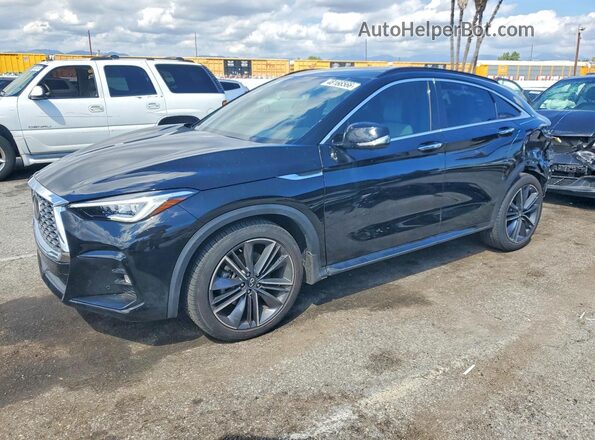 3PCAJ5LRXSF108252 2025 INFINITI QX55 Черный Передняя левая четверть