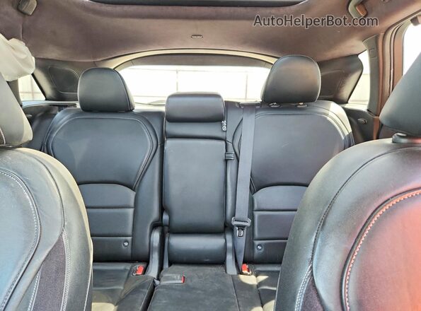 3PCAJ5M10KF124453 2019 INFINITI QX50 Black Вид задніх сидінь