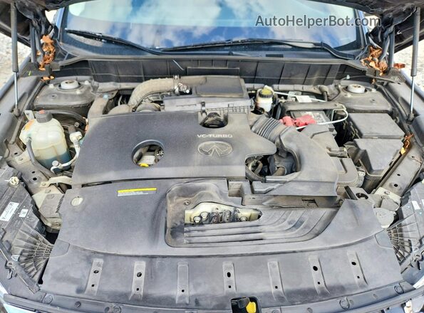 3PCAJ5M16KF106250 2019 INFINITI QX50 Black Widok komory silnika