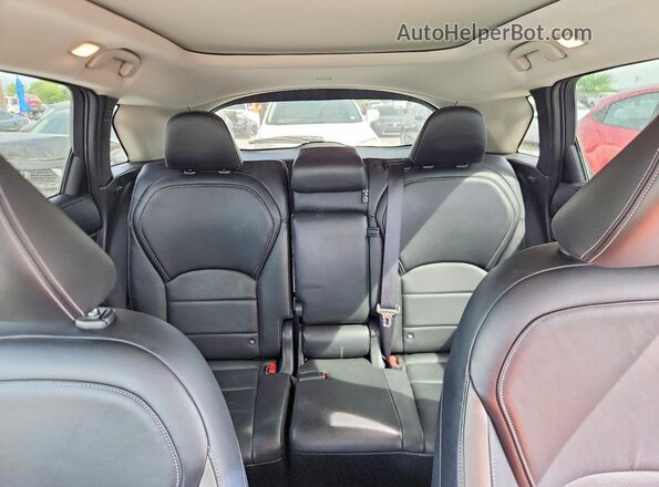3PCAJ5M16KF130953 2019 INFINITI QX50 Белый Вид задних сидений