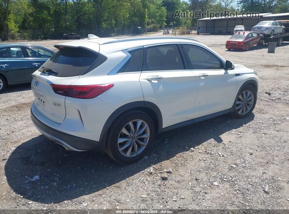 3PCAJ5M18LF101567 2020 INFINITI QX50 Белый Задняя правая четверть