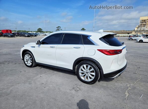 3PCAJ5M19KF107084 2019 INFINITI QX50 Белый Задняя левая четверть