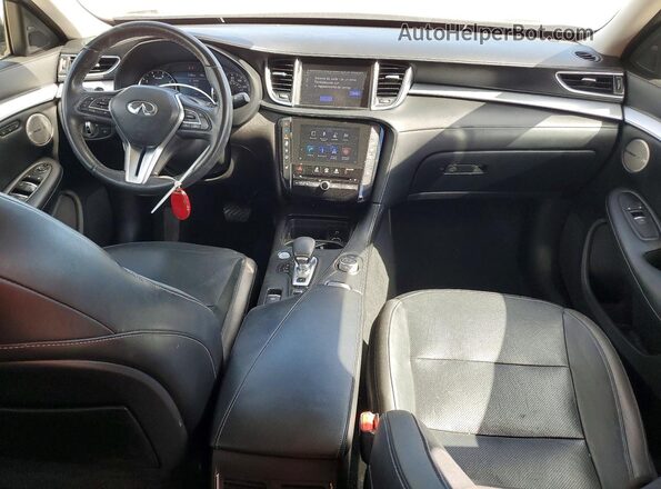 3PCAJ5M1XKF105618 2019 INFINITI QX50 Черный Вид панели приборов