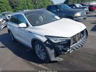 2019 Infiniti Qx50 Luxe White vin: 3PCAJ5M1XKF135279
