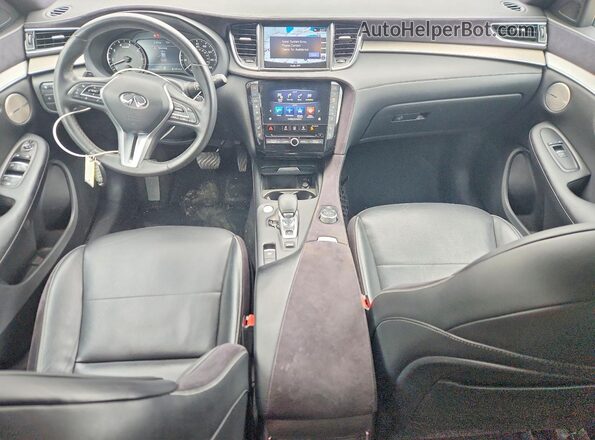 3PCAJ5M31KF130568 2019 INFINITI QX50 Серый Вид панели приборов