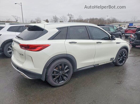 3PCAJ5M33KF104358 2019 INFINITI QX50 Белый Задняя правая четверть