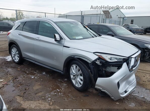 3PCAJ5M34KF118723 2019 INFINITI QX50 Silver წინა მარჯვენა