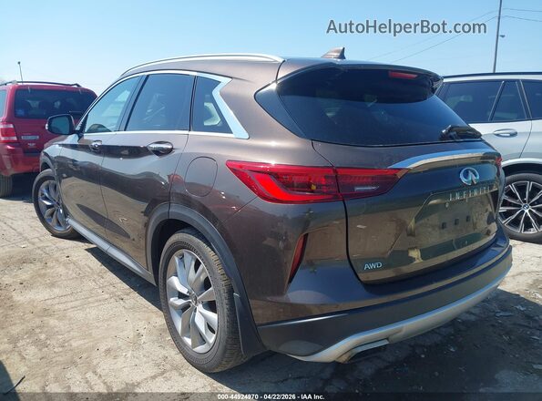 3PCAJ5M34KF139703 2019 INFINITI QX50 Brown Trasero izquierdo