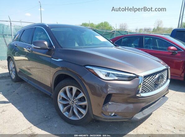 3PCAJ5M34KF139703 2019 INFINITI QX50 Brown Delantero derecho