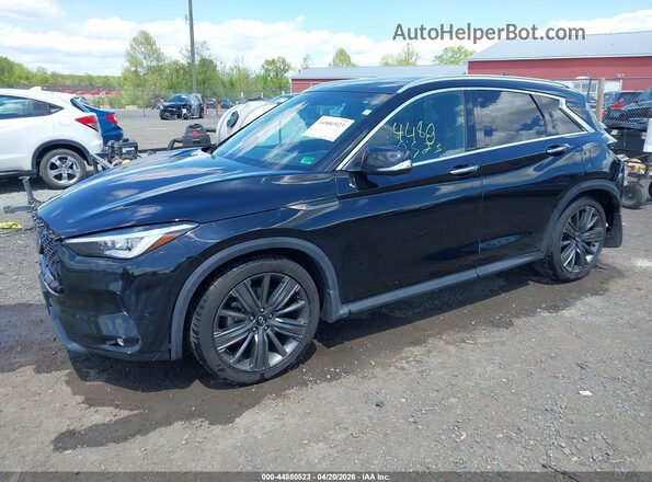 3PCAJ5M3XLF118016 2020 INFINITI QX50 Черный Передняя левая четверть