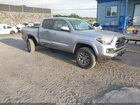 2018 Toyota Tacoma Sr V6 Silver vin: 3TMCZ5AN1JM149705