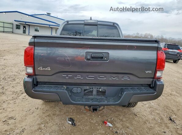 3TMCZ5AN2LM337653 2020 TOYOTA TACOMA Серый Вид сзади