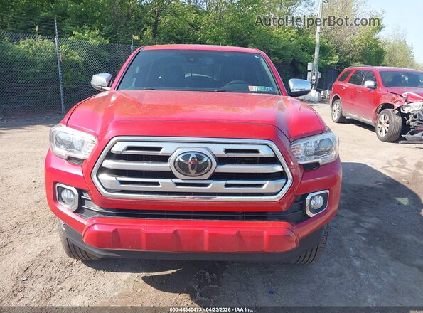3TMGZ5AN2JM136205 2018 TOYOTA LIMITED Red Vista interior trasera